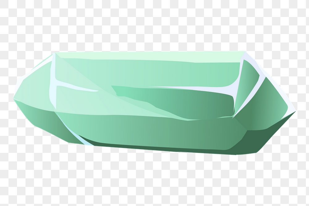 Green gem png sticker, gaming | Free PNG - rawpixel