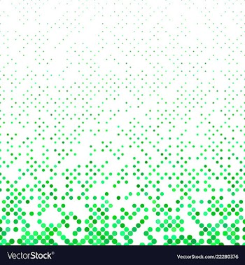 Green geometric dot pattern background - design vector image
