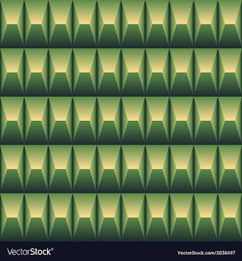 Green geometric pattern seamless vector image
