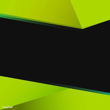 Green geometrical background design vector | Free stock vector - 533101