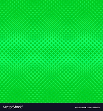 Green geometrical halftone square pattern vector image