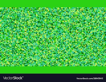 Green geometrical mosaic triangle pattern hd vector image