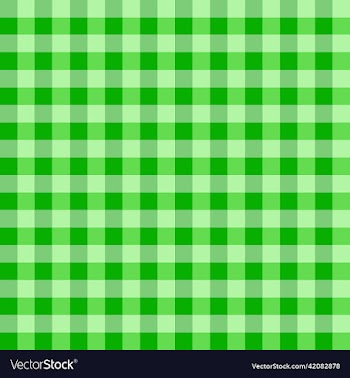 green gingham tablecloth pattern