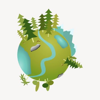 Green globe clipart, environment illustration | Free Vector - rawpixel