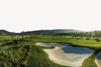 Green golf course border, nature | Free PSD - rawpixel