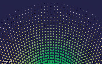 Green gradient halftone background vector | Free stock vector - 523557