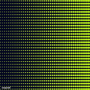 Green gradient halftone background vector | Free stock vector - 523561