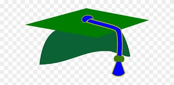 Green Graduation Cap Clip Art At Clker - Graduation Green Cap Png