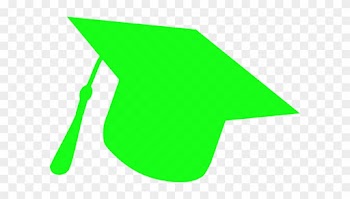 Green Graduation Hat Clipart