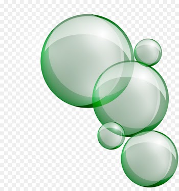 Green - Green fresh bubbles 