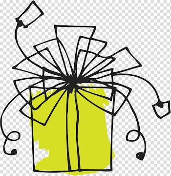 Green , Green Gift transparent background PNG clipart