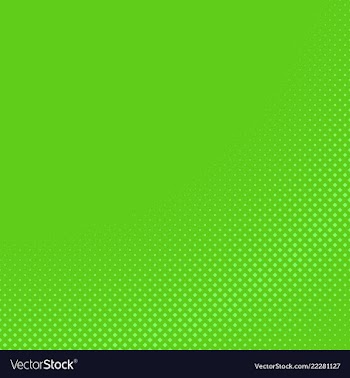 Green halftone diagonal square pattern background vector image