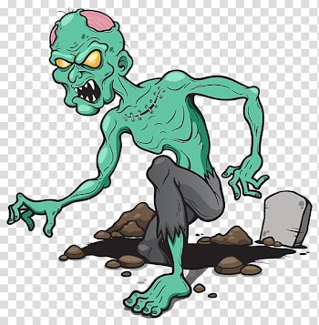 Green halloween devil transparent background PNG clipart