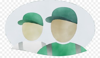 green headgear cap tableware