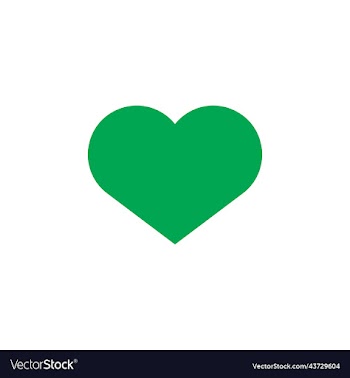 green heart filled icon