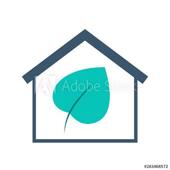 Green house icon