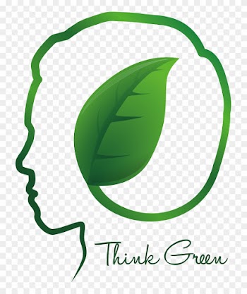 Green Human Brain Clip Art - Green Human Brain Clip Art