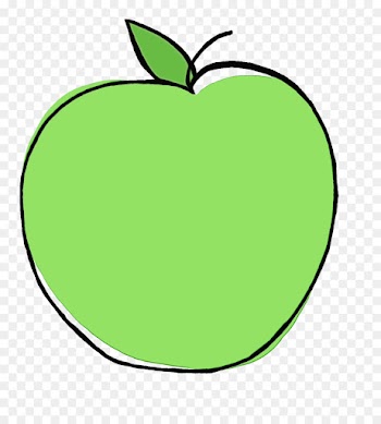 green leaf apple granny smith clip art