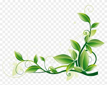 Яндекс - Фотки - Green Leaf Corner Border