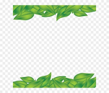 Green Leaf Frame, Green, Leaf, Frame Png And Vector - Leaf
