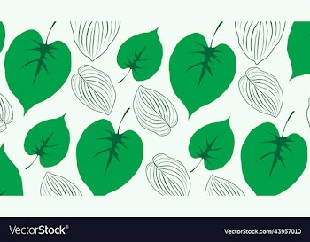 green leaf pattern background hd