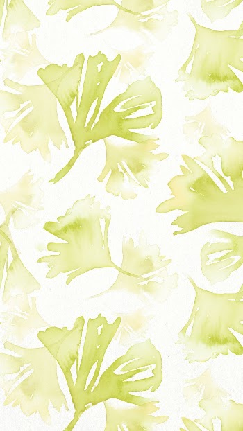 Green leaf phone wallpaper, watercolor | Free Photo Illustration - rawpixel