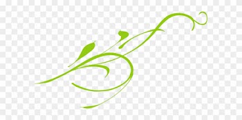 Green Leaf Swirl Clip Art - Swirl Clip Art