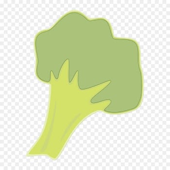green leaf tree broccoli logo