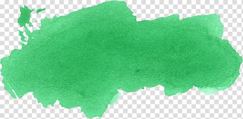 Green Leaf Watercolor painting Blue Red, Green Watercolor brush transparent background PNG clipart