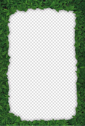 Green leaves frame illustration, Green Leaf Euclidean , Green leaves, leaf frame transparent background PNG clipart