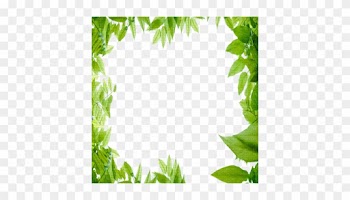 Green Leaves Frame - Nature Frame