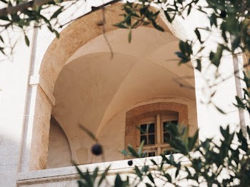 Green Leaves Near Concrete Balcony