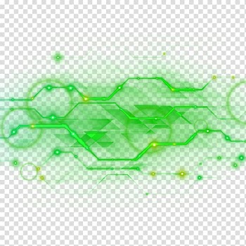 Green light effect background transparent background PNG clipart