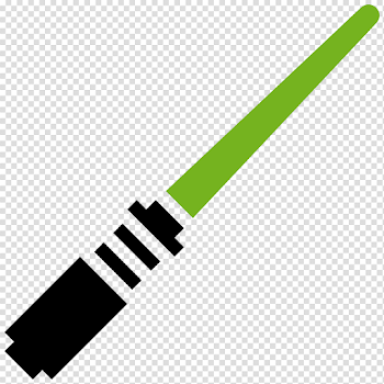 Green Lightsaber Free PNG Image