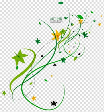 Green Line Curve, Green Giant Star Ribbon transparent background PNG clipart