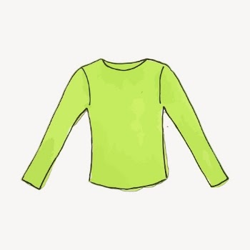 Green long sleeve shirt, apparel, | Free Photo - rawpixel