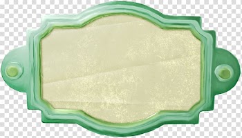 Green Metal Gold, Green Frame transparent background PNG clipart