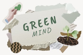 Green mind word typography, environment | Free Photo - rawpixel