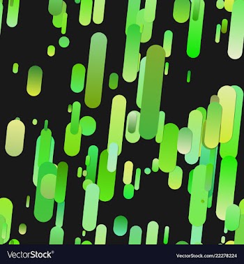 Green modern abstract gradient background with vector image