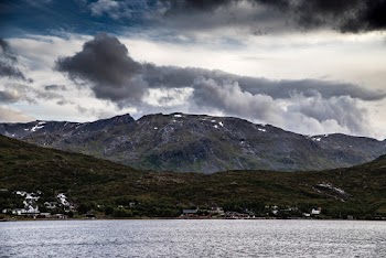 Green Mountain and Dark Clouds
