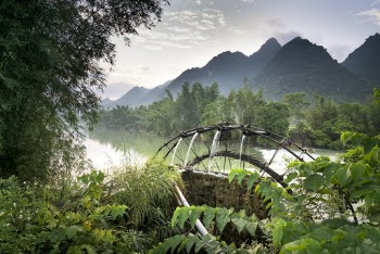 Green Mountains By The River