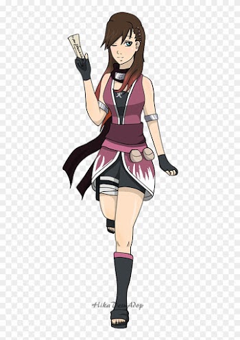 Green Nerd Glasses - Made Up Naruto Characters Girl