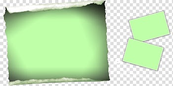 Green note poster collage, Green frame , Green frame transparent background PNG clipart