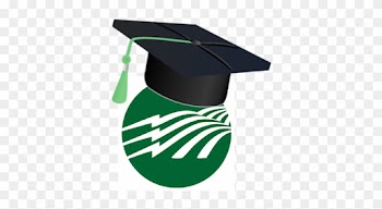 Green Nreca Logo With Black Graduation Cap On Top - National Rural Electric Cooperative Association