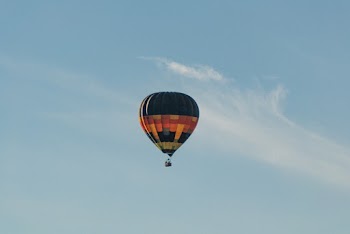 Green, Orange, and Yellow Hot Air Balloon