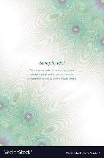 Green page corner design template vector image