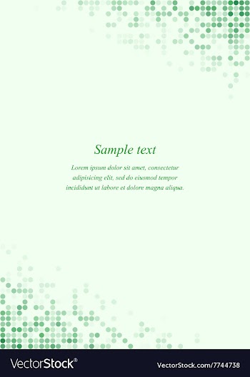 Green page corner design template vector image