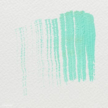 Green paint on a canvas | Free stock illustration - 583809