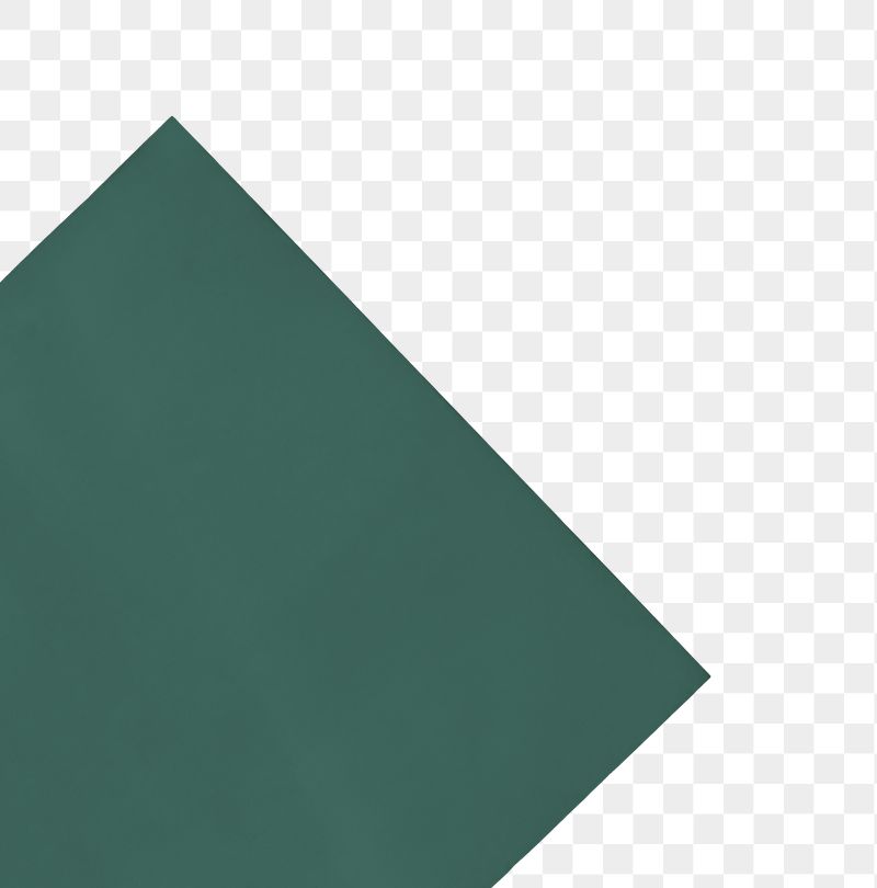 Green paper png sticker, simple | Free PNG - rawpixel