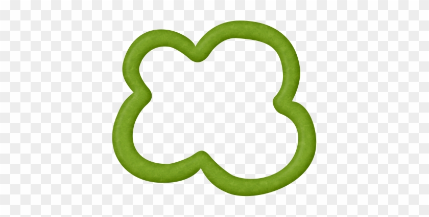 Green Pepper Slice - Green Peppers Clip Art